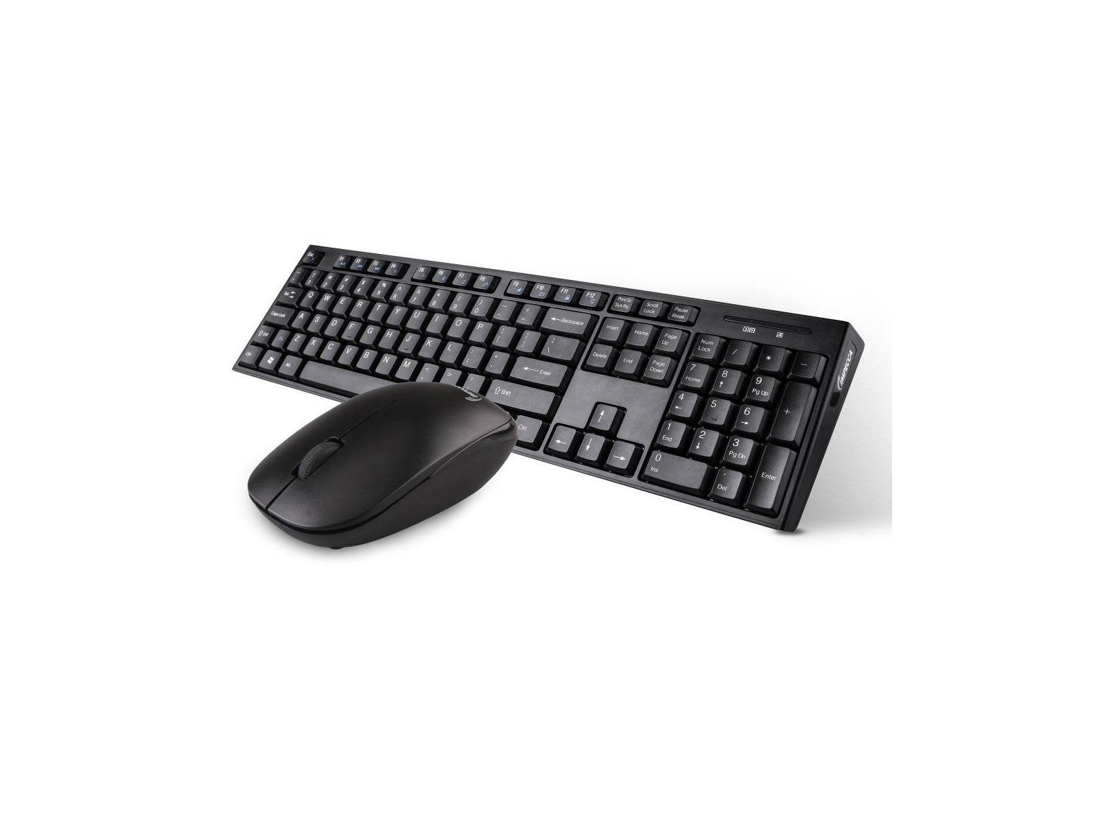 Impecca Kb-202WC Wireless Ergonomic Keyboard and Mouse Combo [Compatible with Windows and Mac]