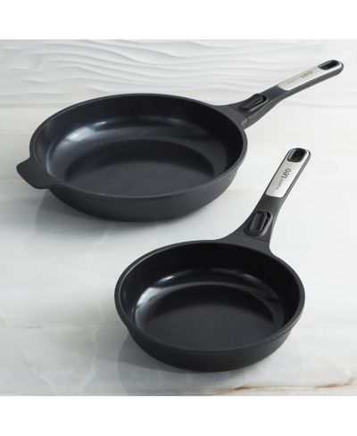BergHOFF Leo Phantom набор из 2 сковородок с керамическим антипригарным покрытием, Recycled