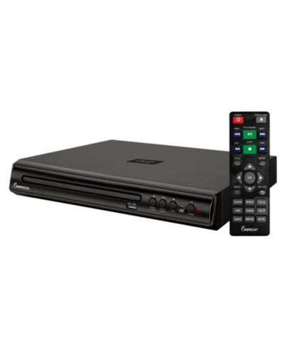 Impecca Компактный домашний DVD-плеер с USB, черный