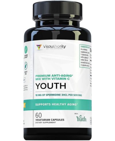 Капсулы Vitauthority Youth Premium Anti-Aging Mix, 60ct