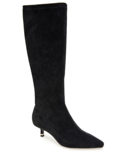 Kenneth Cole New York Women's Meredith Knee High Kitten Heel Boots