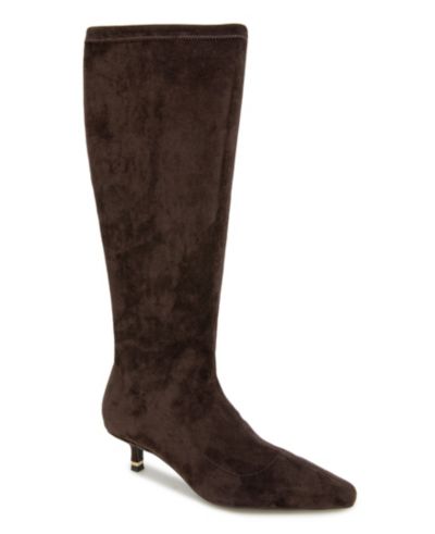 Kenneth Cole New York Women's Meredith Knee High Kitten Heel Boots
