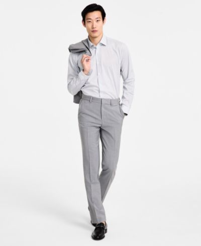 HUGO by Hugo Boss Men's Modern-Fit Wool Blend Suit Separate Pant