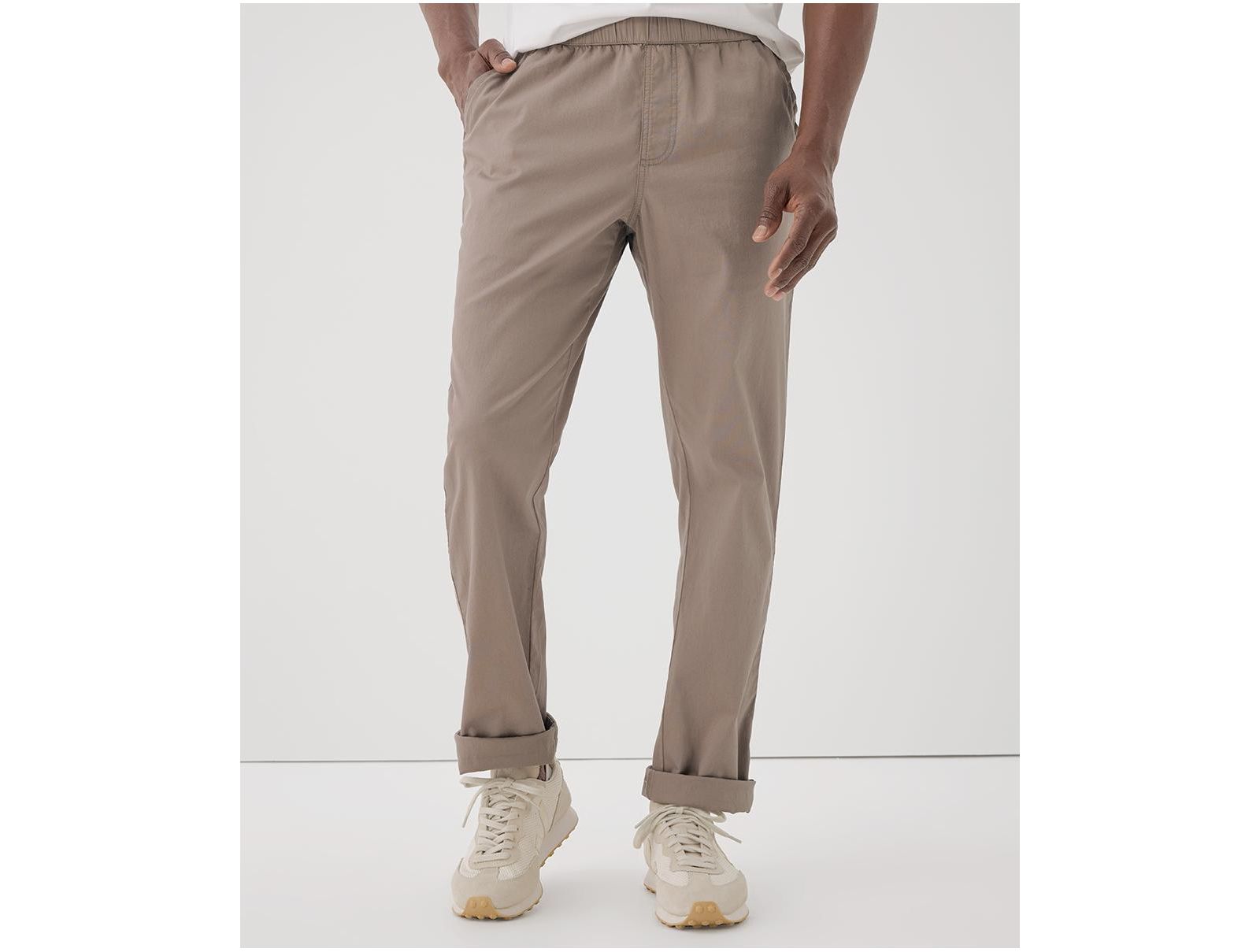 Брюки Pact Men's Organic Cotton Daily Twill Midweight, 34" Inseam