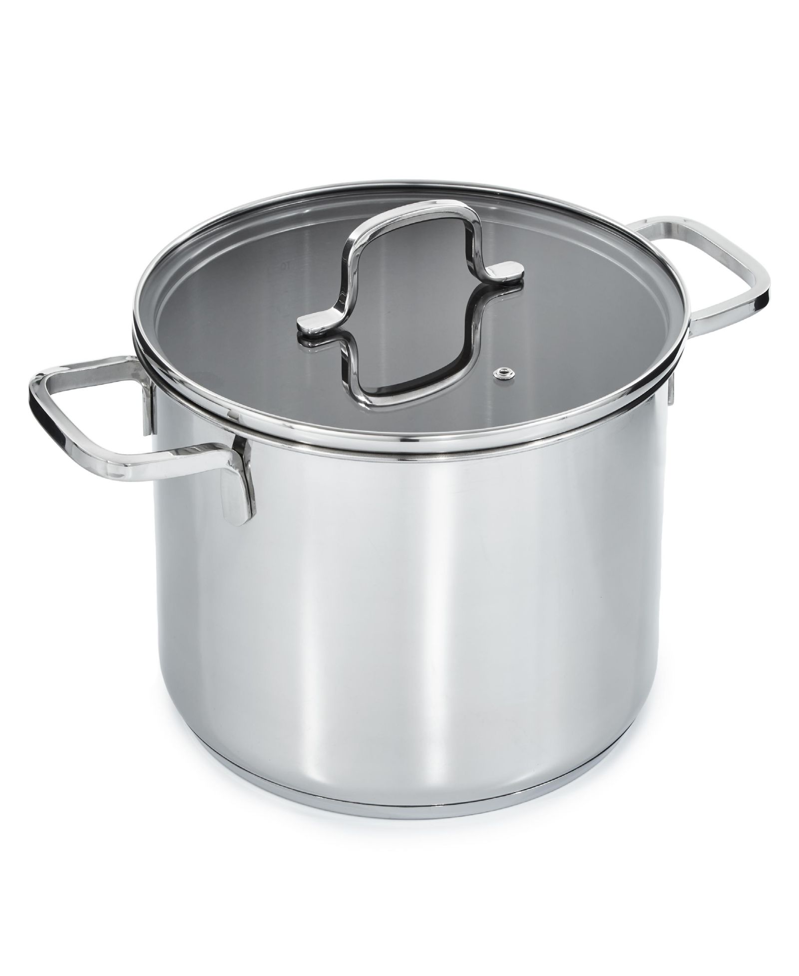 BergHOFF DiNA Helix Кастрюля из нержавеющей стали 18/10 10" 7qt., Glass Lid