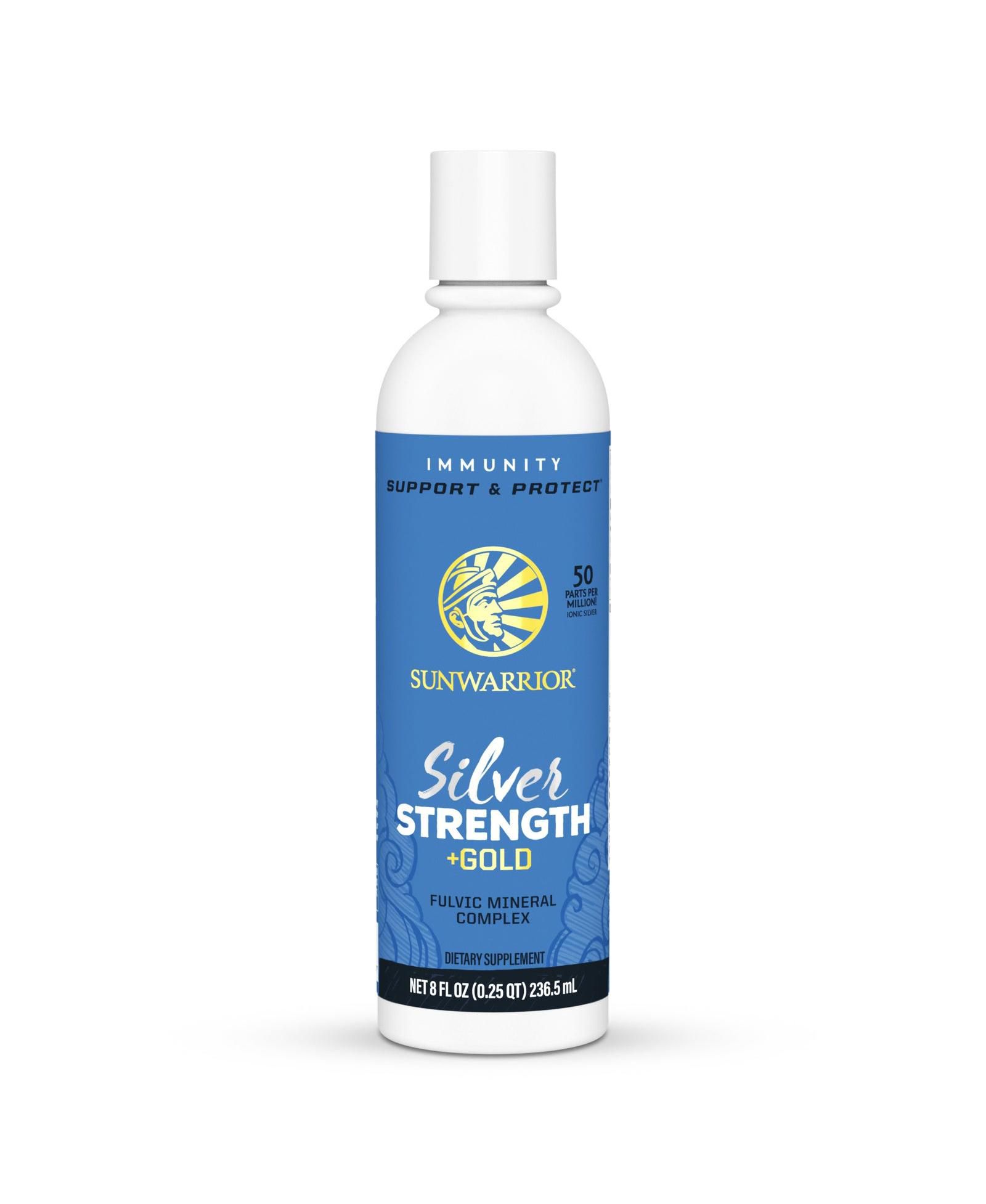Sunwarrior Silver Strength + Gold Fulvic Mineral Complex, Immunity Support & Protection, 8 fl oz комплекс минералов