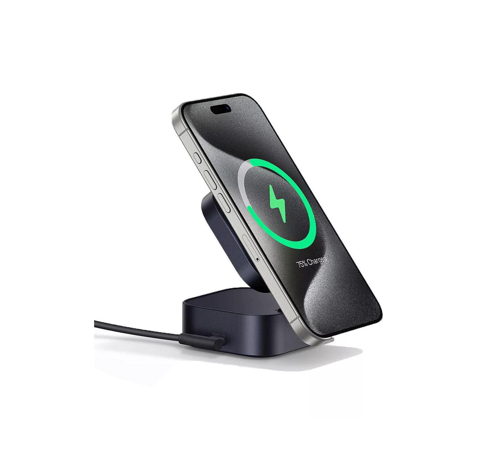 Baseus PicoGo Qi2-Certified 15W Magnetic Retractable Cable Wireless Charging Station for iPhone 15, 16, 17 Series