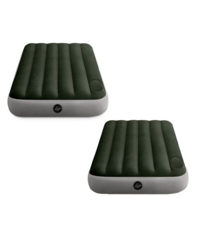 Надувной матрас Intex Dura-Beam Standard с встроенным насосом, Twin, 2 шт.