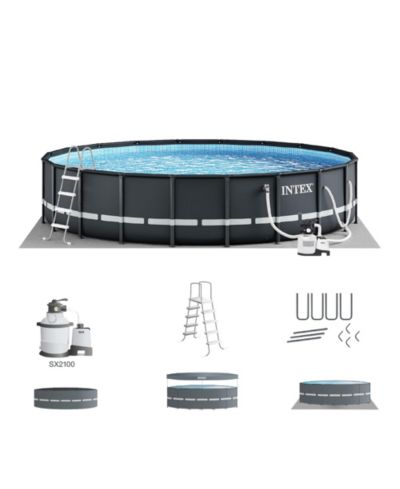 Набор плавательных бассейнов Intex 26333EH 20' x 48" Round Ultra XTR