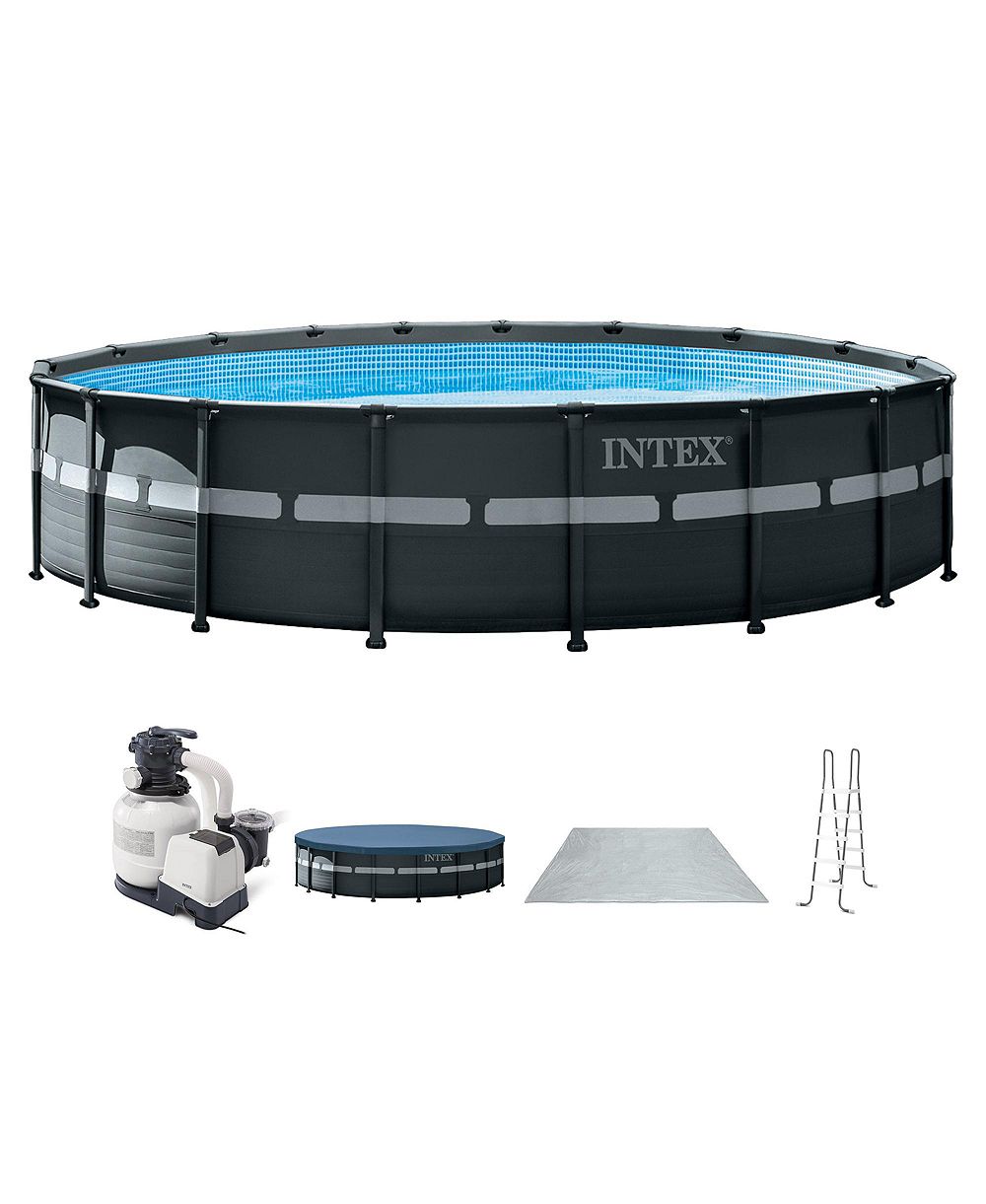 Intex Ultra XTR круглый надувной бассейн с насосом, 18feet x 52in