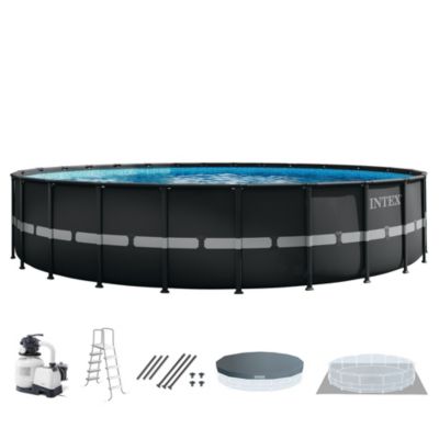 Intex Ultra XTR круглый надувной бассейн с насосом, 18feet x 52in