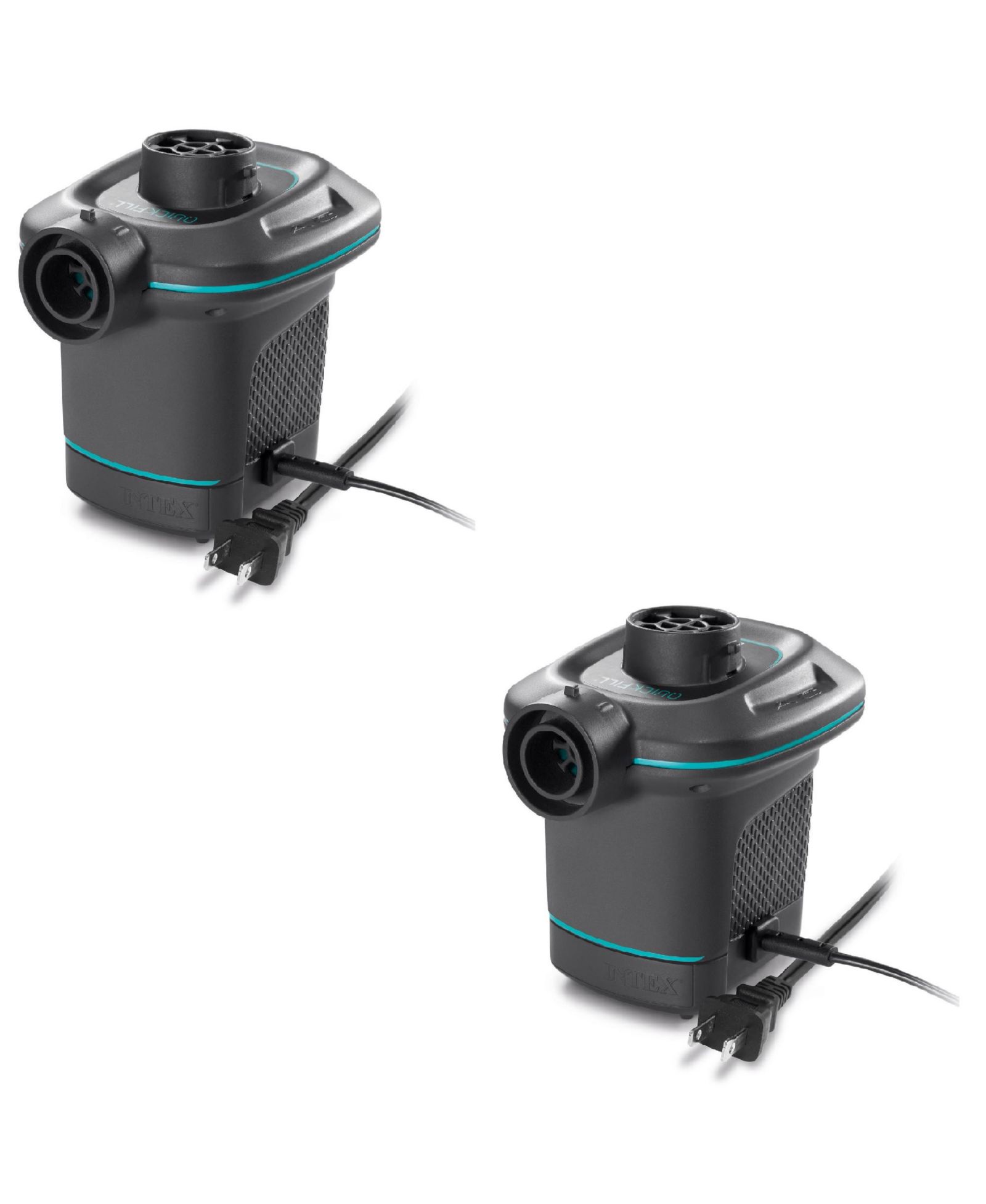 Электрический насос Intex 120V Quick Fill с 3 насадками (2 шт.)