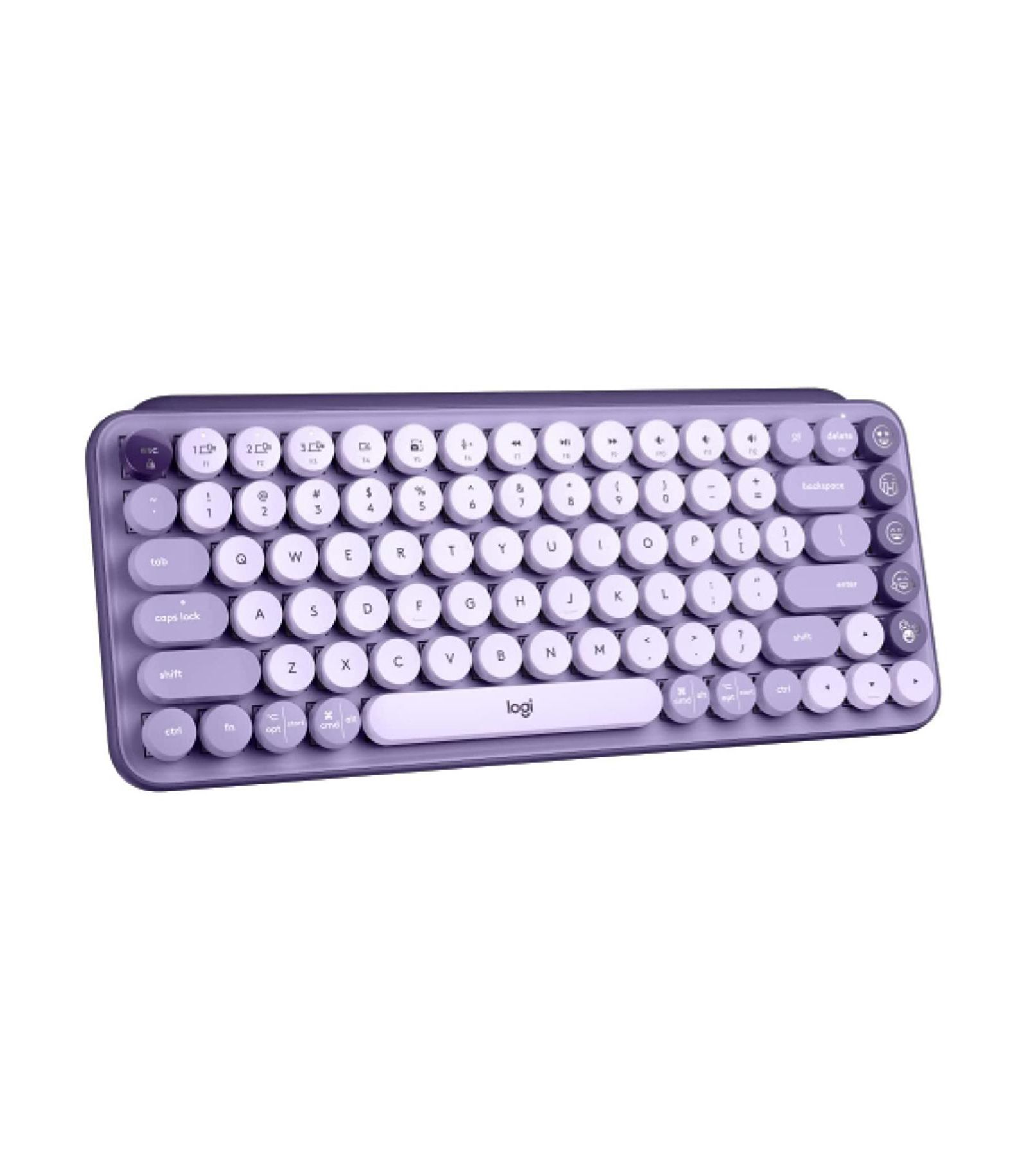 Logitech Pop Keys Wireless Mechanical Keyboard with Emoji Keys (Cosmos)