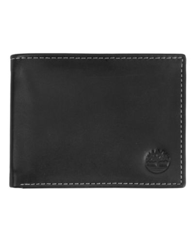 Timberland Мужской кожаный кошелек Cloudy Passcase