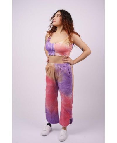 SPARKIES Women's Adaptive Pants With Full Side Seam Opening And Side Loops