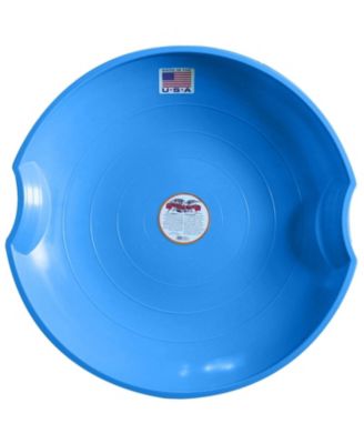 Пластиковые санки Flexible Flyer Flying Saucer 26" для детей и взрослых, Blue