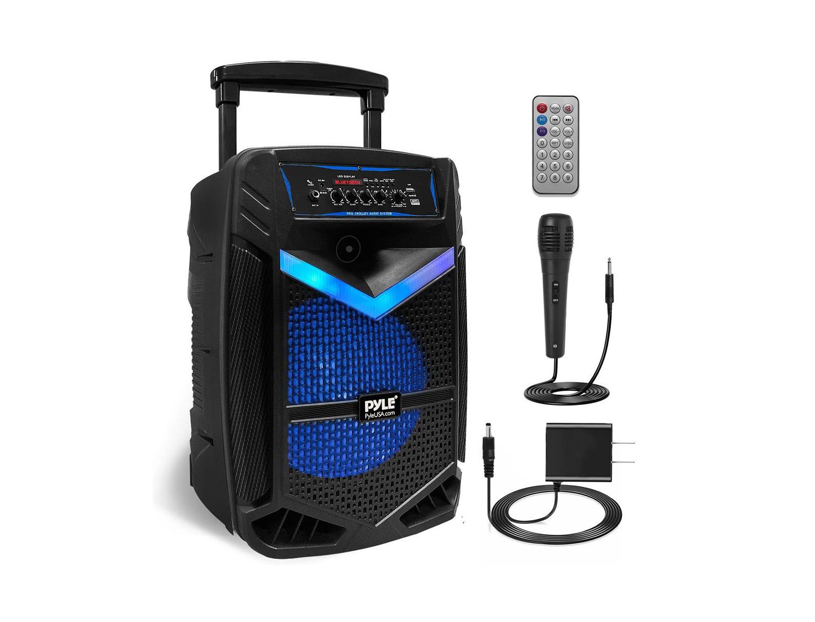 Pyle PPHP1242B Portable Bluetooth Rechargeable Speaker