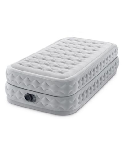Надувной матрас Intex Supreme Air Flow с внутренним насосом Twin