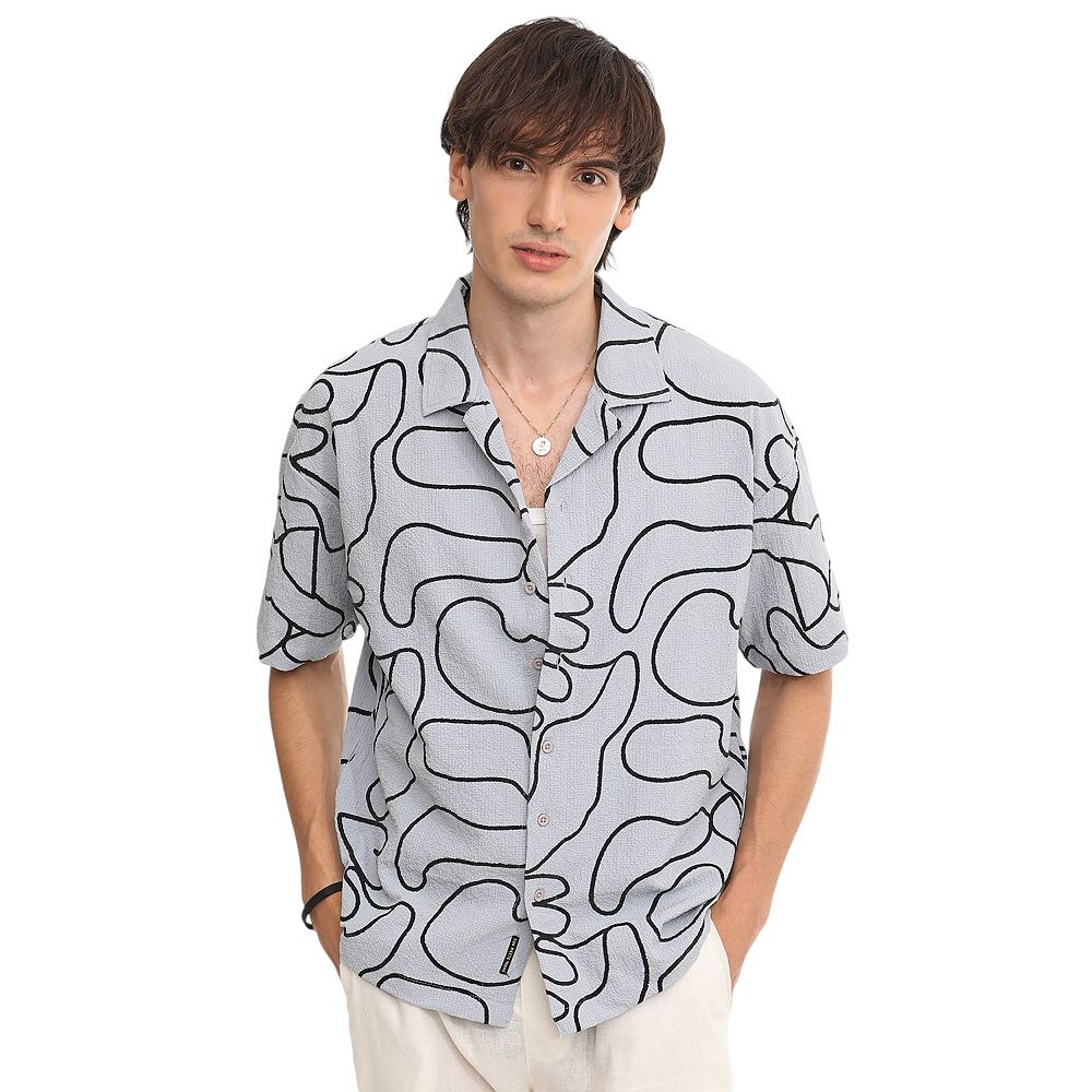 Campus Sutra рубашка крупной вязки Chevron-Knit