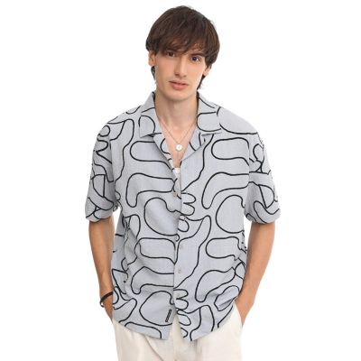 Campus Sutra рубашка крупной вязки Chevron-Knit