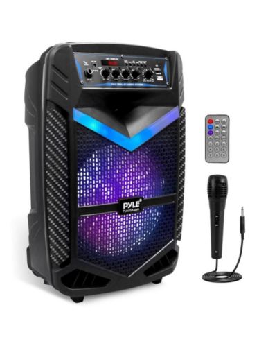 Pyle портативная акустическая система Bluetooth 10”, 600 Watt