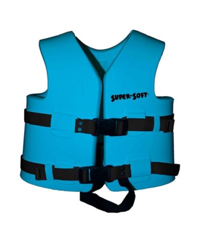TRC Recreation Super Soft Child Life Jacket Swim Safety Vest, Small, Marina Blue
