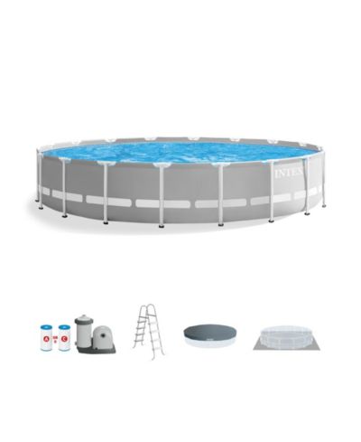 Набор для бассейна Intex 20ft x 52in Prism Frame Above Ground с фильтр-насосом
