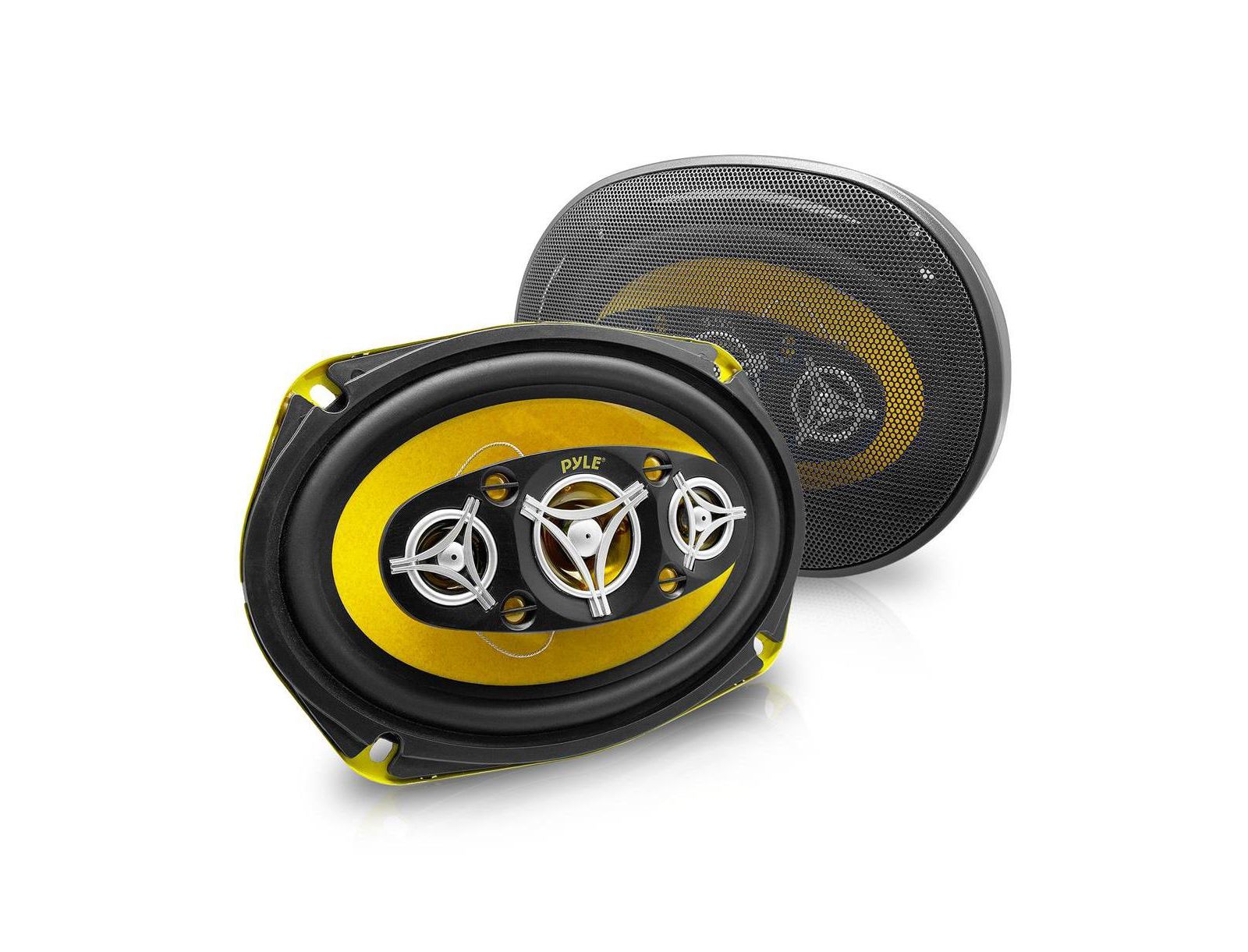 Pyle 6'' x 9'' Eight-Way Car Speakers, 500 Watt
