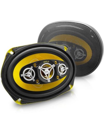 Pyle 6'' x 9'' Eight-Way Car Speakers, 500 Watt
