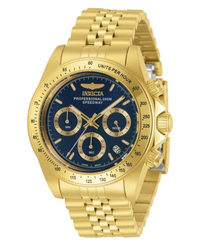 Invicta Men's 30999 Speedway Quartz Chronograph Blue Dial Watch