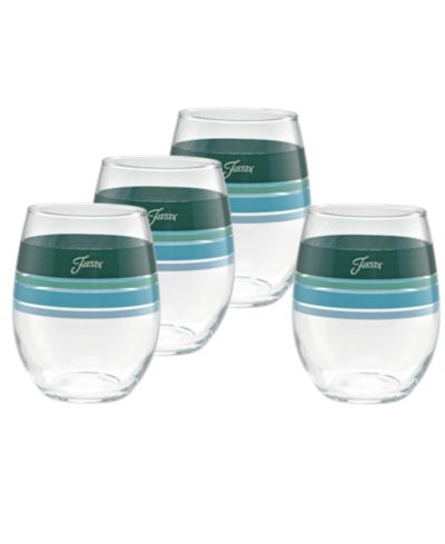 Набор винных бокалов Fiesta Aegean Edgeline Stemless, 4 шт