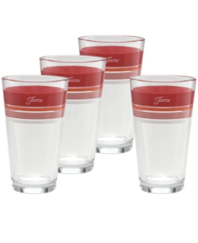 Набор бокалов Fiesta Sunset Horizon Edgeline Tapered Cooler, 4 шт.