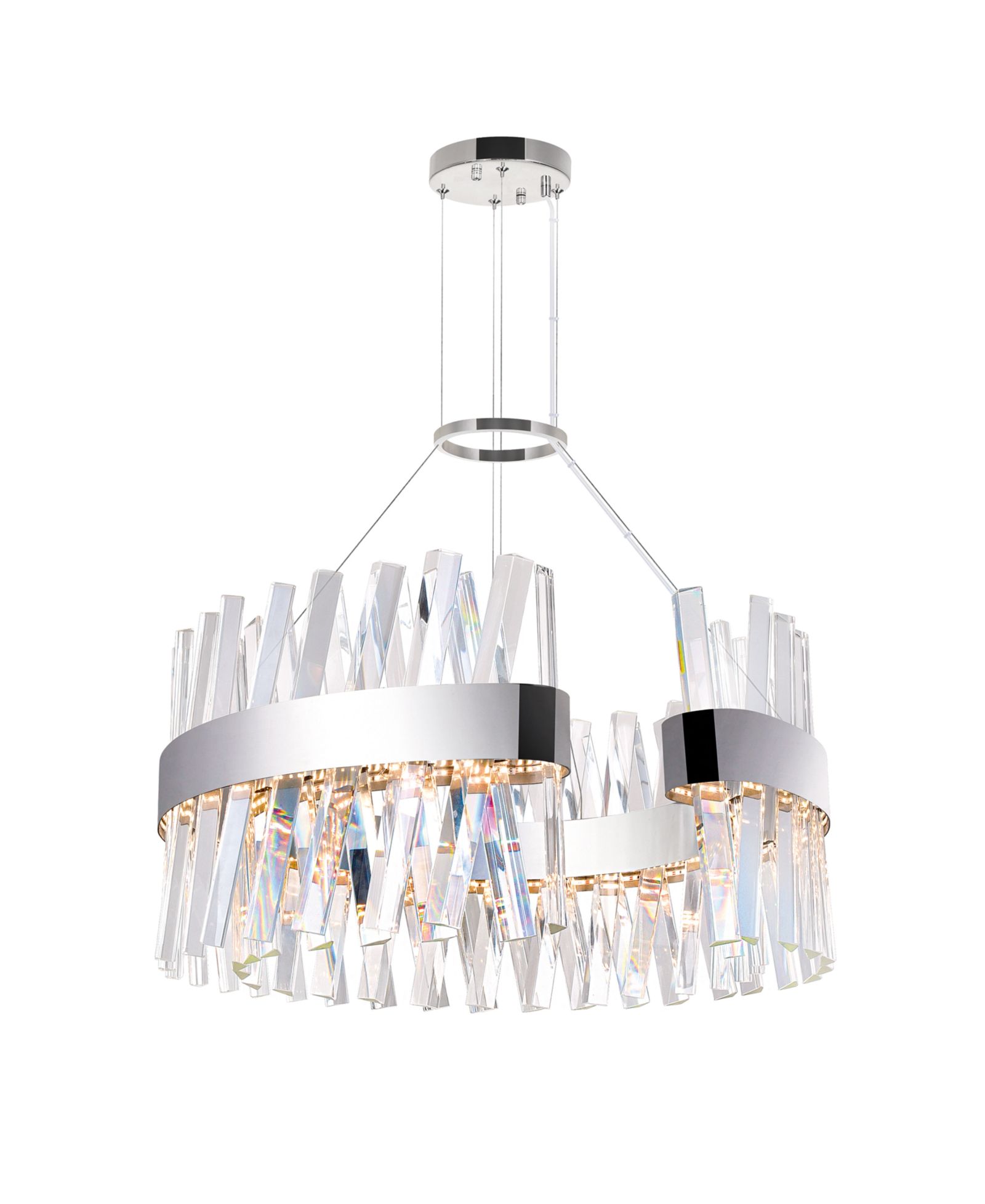 CWI Lighting люстра LED Metal Glace 14"