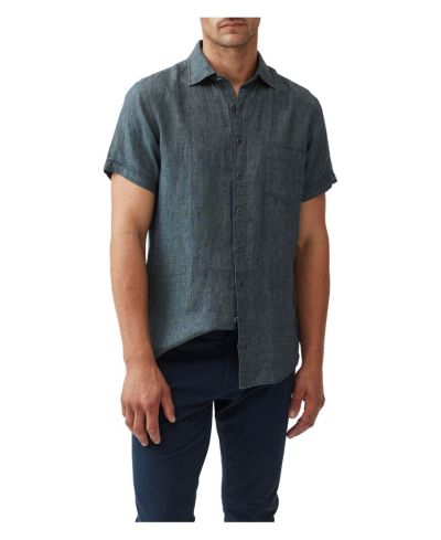 Rodd & Gunn Men's Palm Beach Slim Fit Linen Shirt