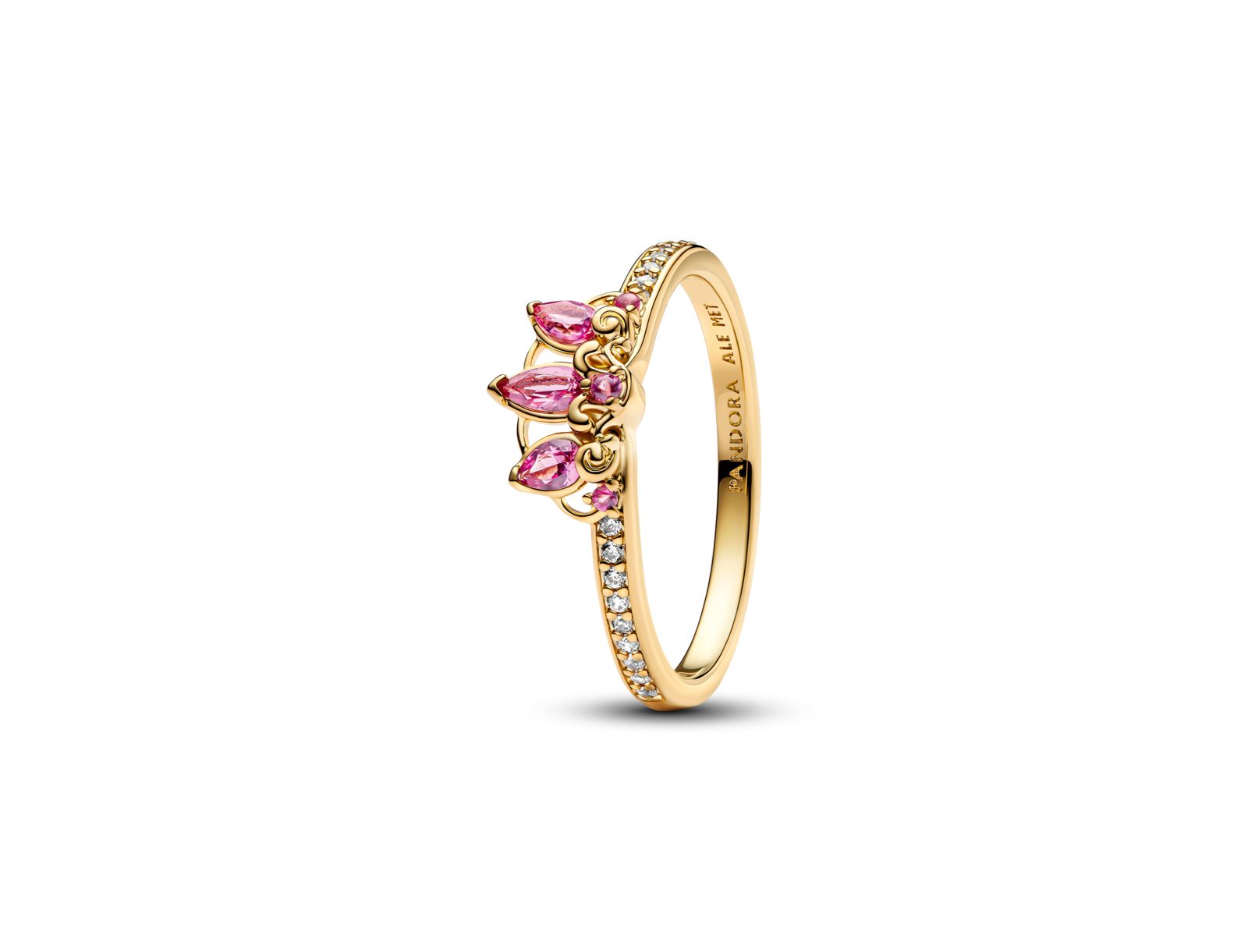 Pandora Disney Princess Rapunzel Tiara Ring