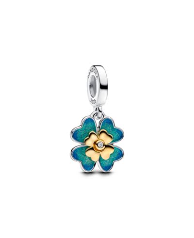 Pandora KATSEYE X Pandora® подвесные шармы Four Leaf Clover с выращенными в лаборатории бриллиантами