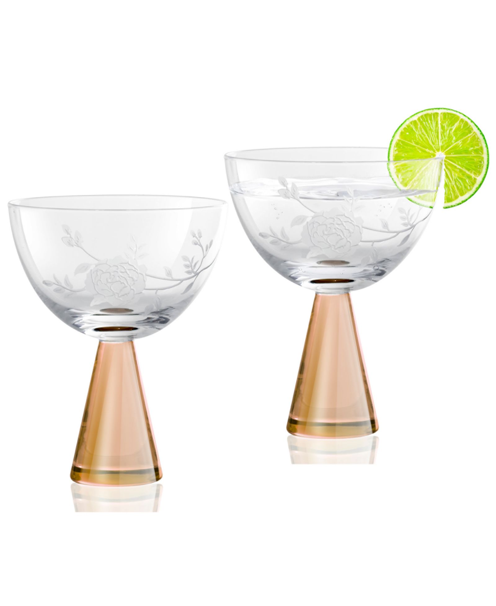 Набор бокалов Qualia Glass Peony Coupes, 2 шт.