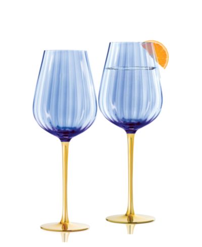 Qualia Glass Posh All Purpose Wine Glasses, Set of 2