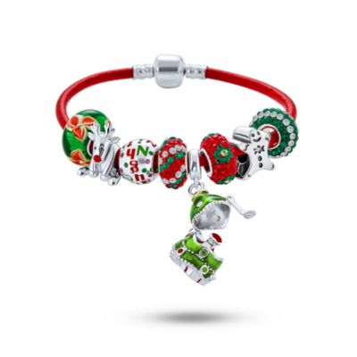 Браслет Bling Jewelry Christmas Charm.925 Sterling Silver
