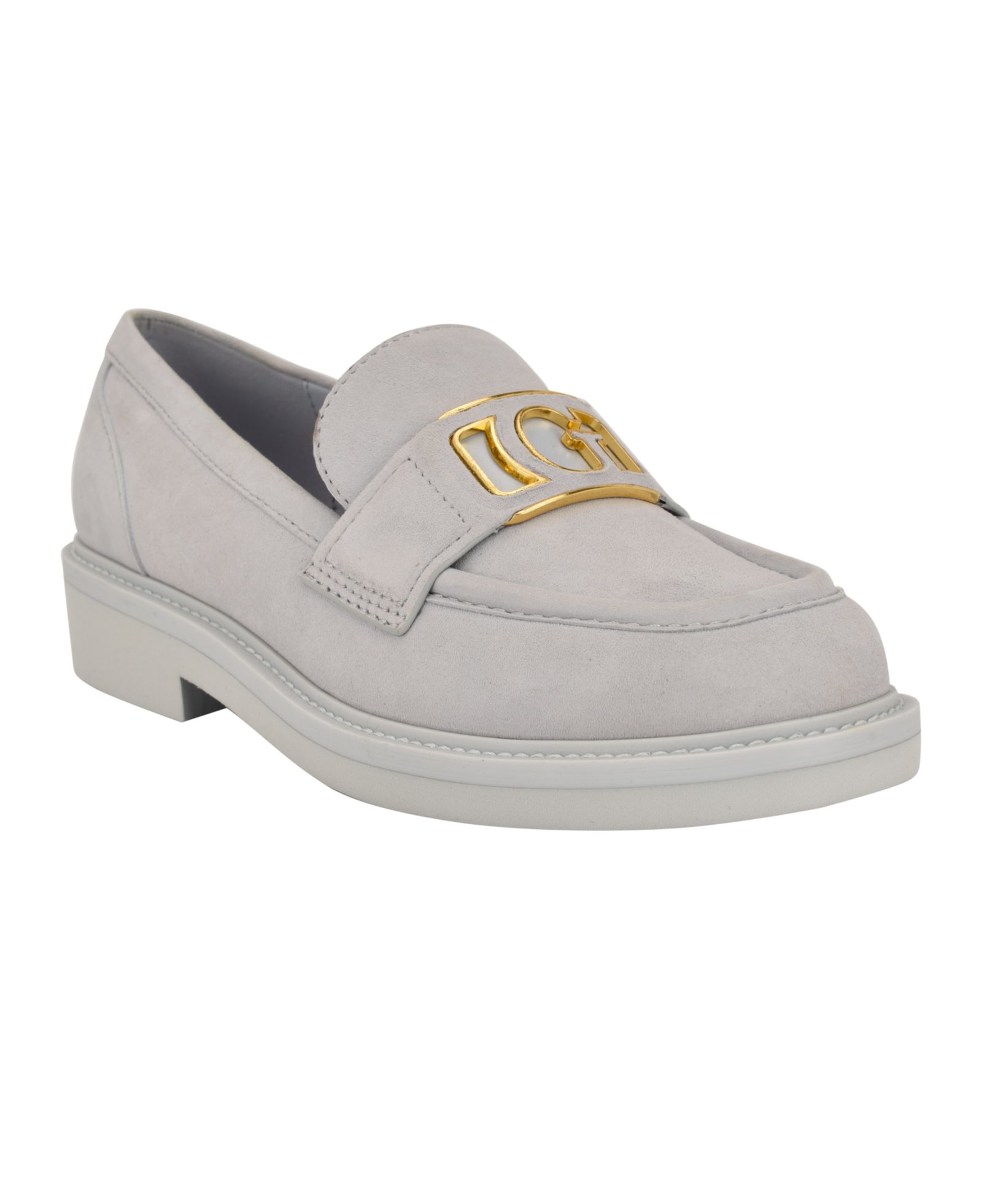 GUESS Женские лоферы Shuttle Logo с круглым носком