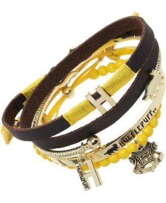 Harry Potter Hufflepuff Friendship Bracelet Gift Set - 4 Pack