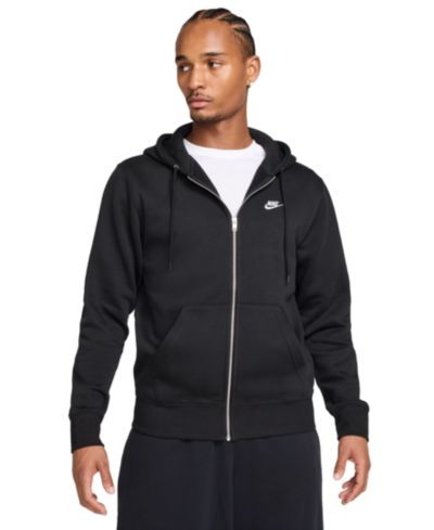 Nike Мужской флисовый худи на молнии, regular fit