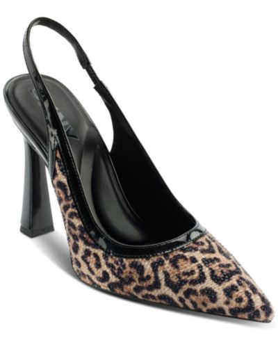 DKNY Women's Cinette Slingback Pointed Toe Pumps