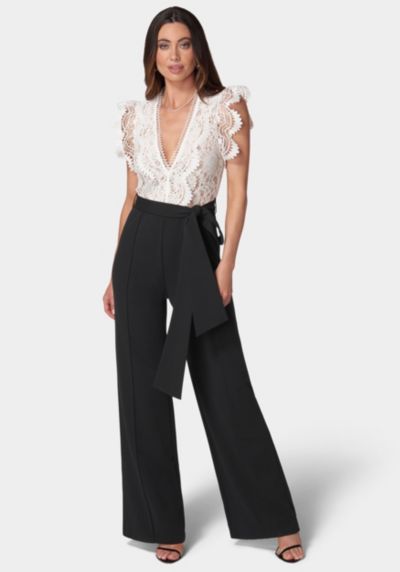 Женский комбинезон bebe Ruffle Lace
