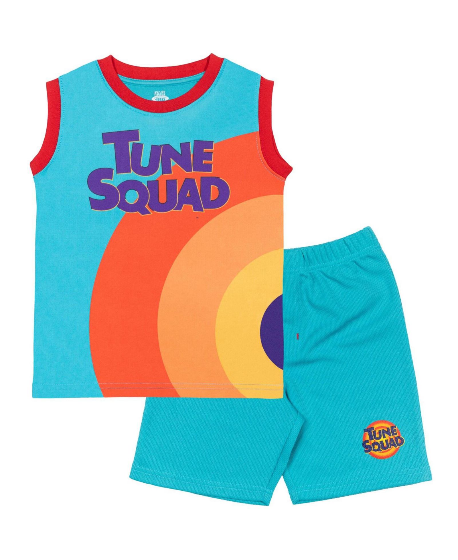 Детский спортивный комплект Space Jam Looney Tunes Athletic Tank Top Mesh Shorts