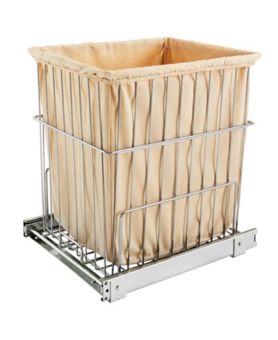 Rev-A-Shelf корзина для белья из проволоки выдвижная, Chrome, HRV-1520 S CR