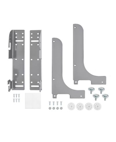 Rev-A-Shelf Комплект крепления дверцы шкафа для выдвижных полок и мусорных корзин, 5WB-DMKIT