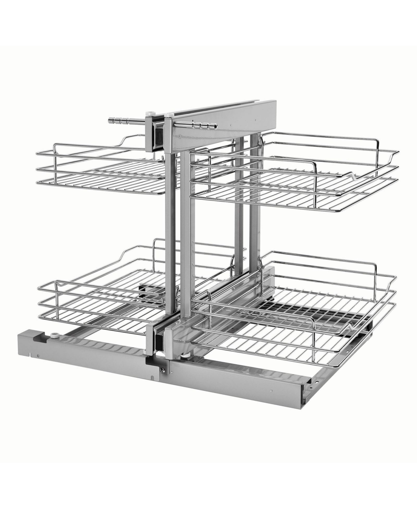 Rev-A-Shelf 15'' Pullout Blind Corner Kitchen Cabinet Organizer, 5PSP-15-CR