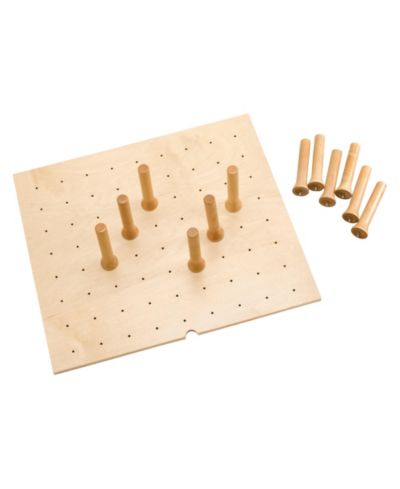 Rev-A-Shelf 24x21" Trimmable Pegboard Drawer Organizer with 9 Pegs, 4DPS-2421