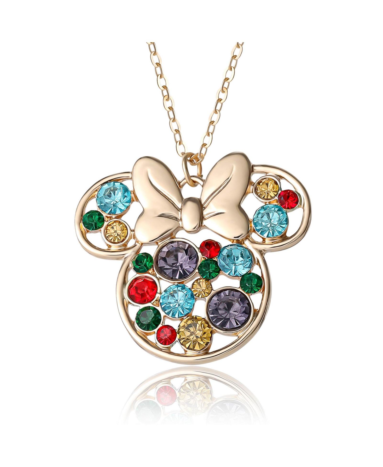 Disney Minnie Mouse Fashion Stone Necklace